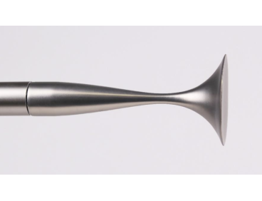 Embouts Design couleur nickel mat